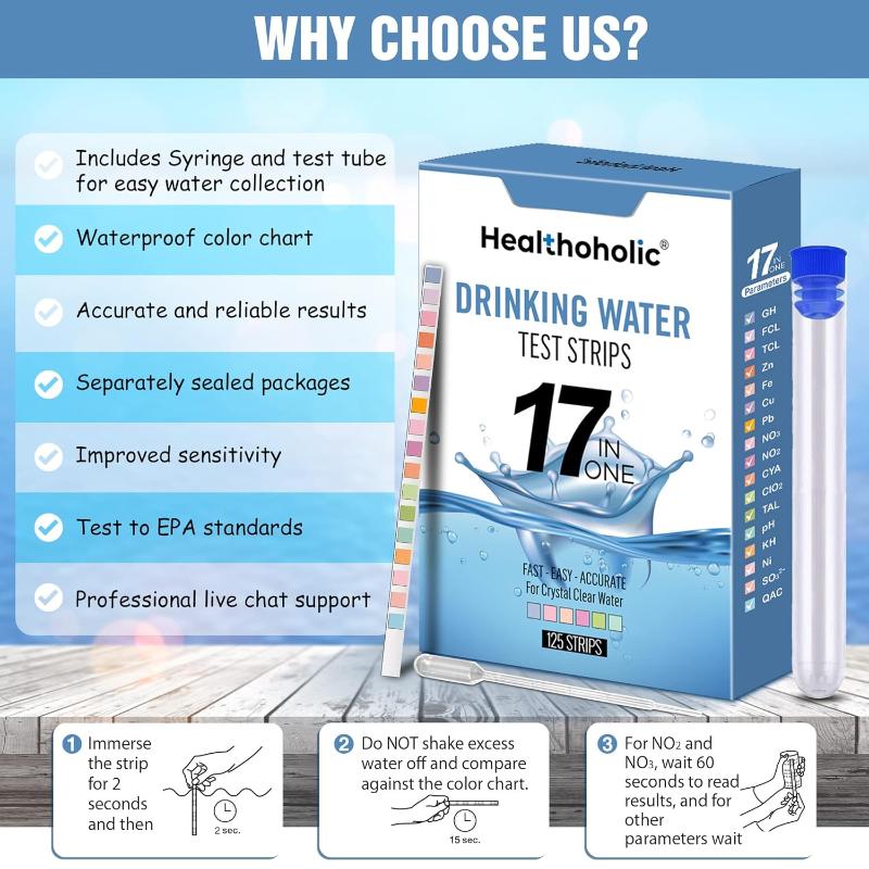 FREE GIFT drinking Water Test Kit